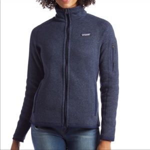 Patagonia Better Sweater Jacket Full Zip Classic Navy Womens XL